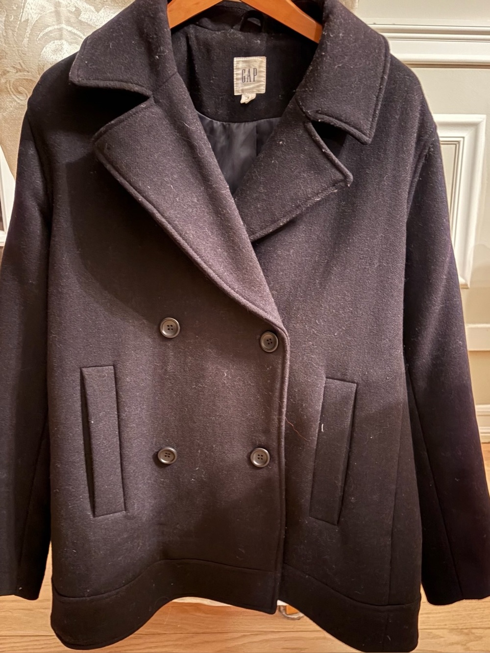 Ladies Gap pee coat size large